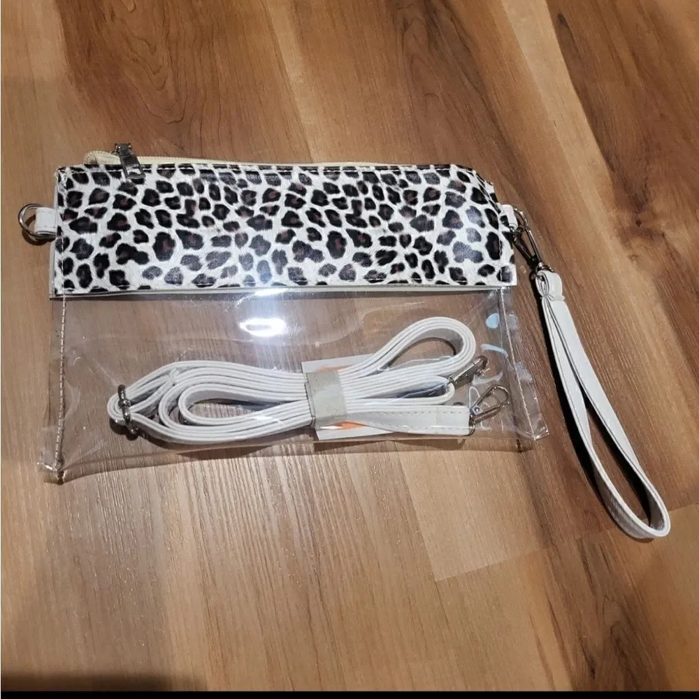 Stadium clear crossbody bag/purse